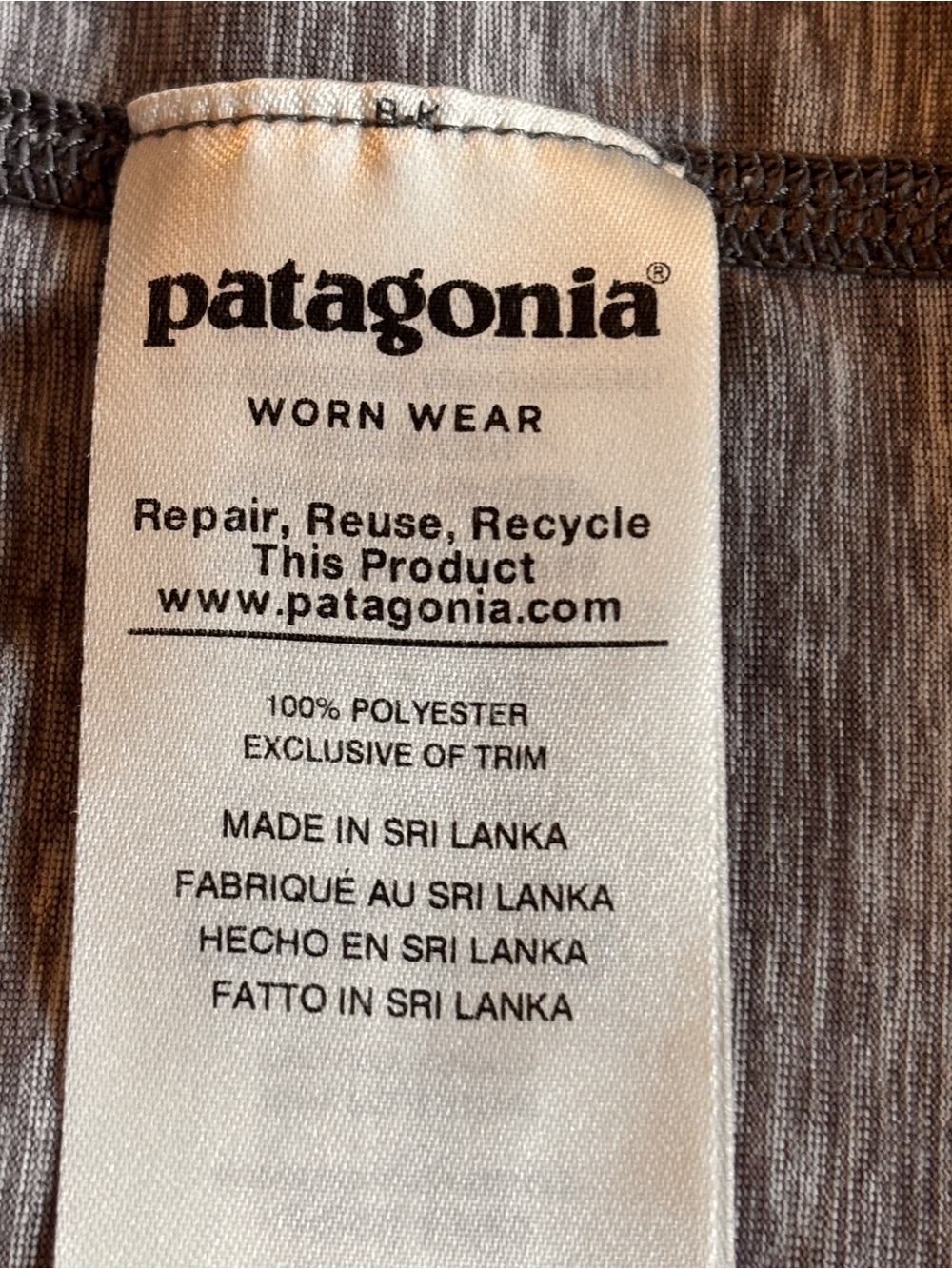 Patagonia Men's Heather Gray Hooded Long-Sleeve Shirt XS - Picture 7 of 7